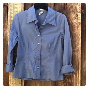 Old Navy button down 3/4  sleeve top size small